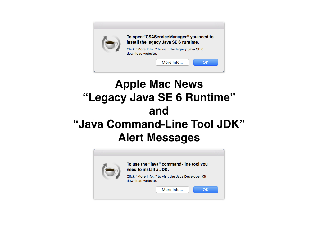 Legacy Java Se 6 For Mac El Capitan